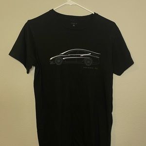 Genuine Tesla Motors Mens Model S Black Shirt Limited Edition Size Small